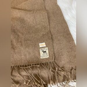 Vintage Burberry’s Cashmere throw Hilltop Scottish  Wool